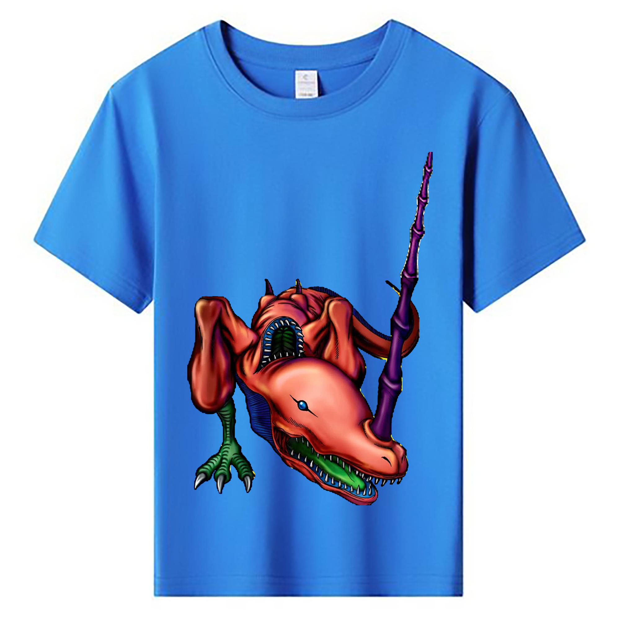 （画像用） 遊☆戯☆王 Yu-Gi-Oh! 綿100％キッズTシャツ（フロントプリント）